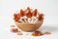 Maple Syrup Lollipops